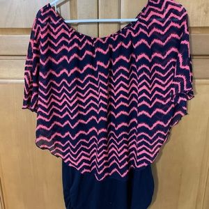 Small maternity blouse